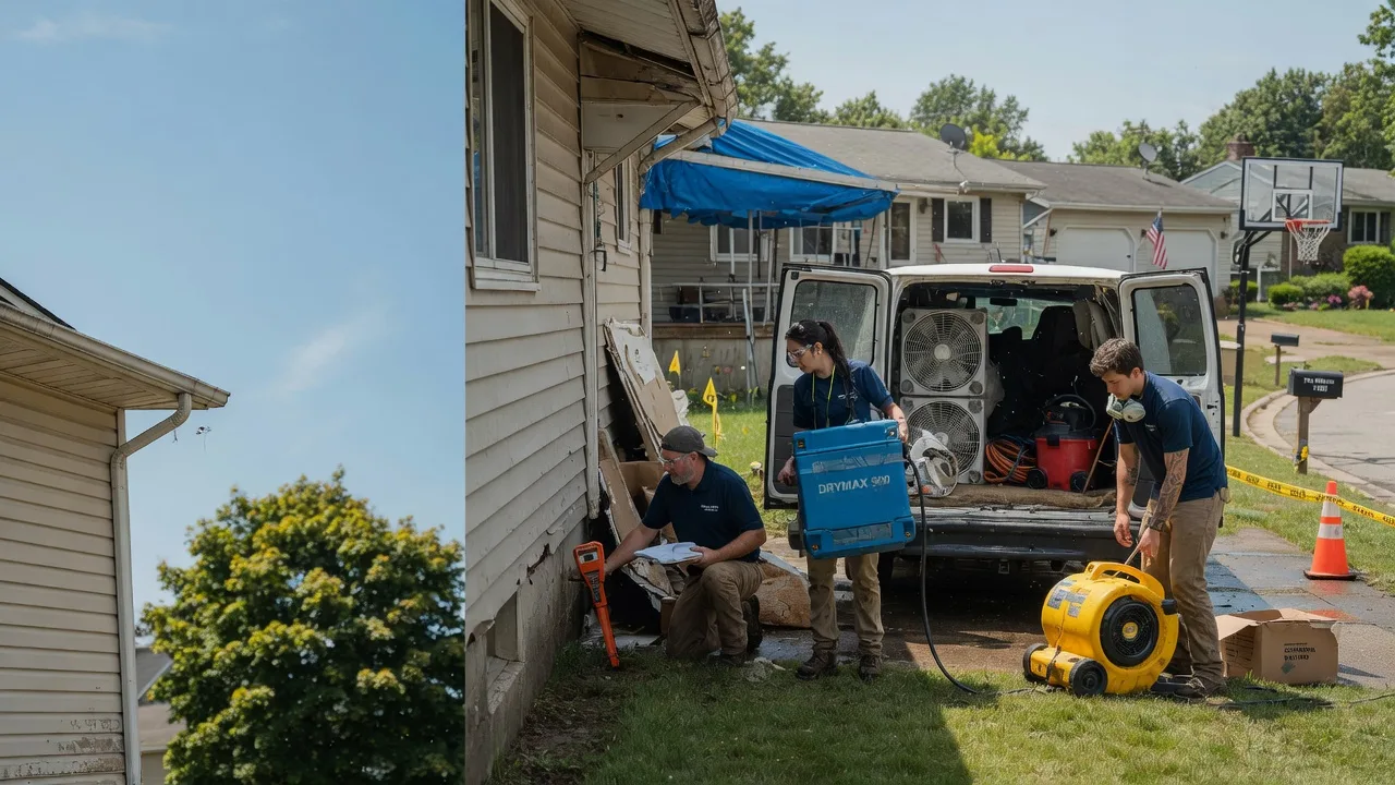 Ceiling Leak Cleanup in Independence, IA near me